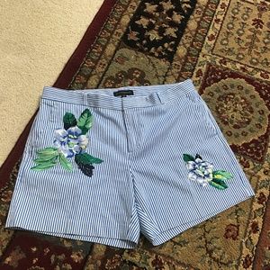 A lady’s short with beautiful embroidery